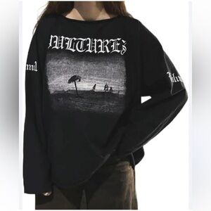Kanye West YZY Yeezy Gosha Vultures Long Sleeve Shirt Tee Volume 1 Album Unisex